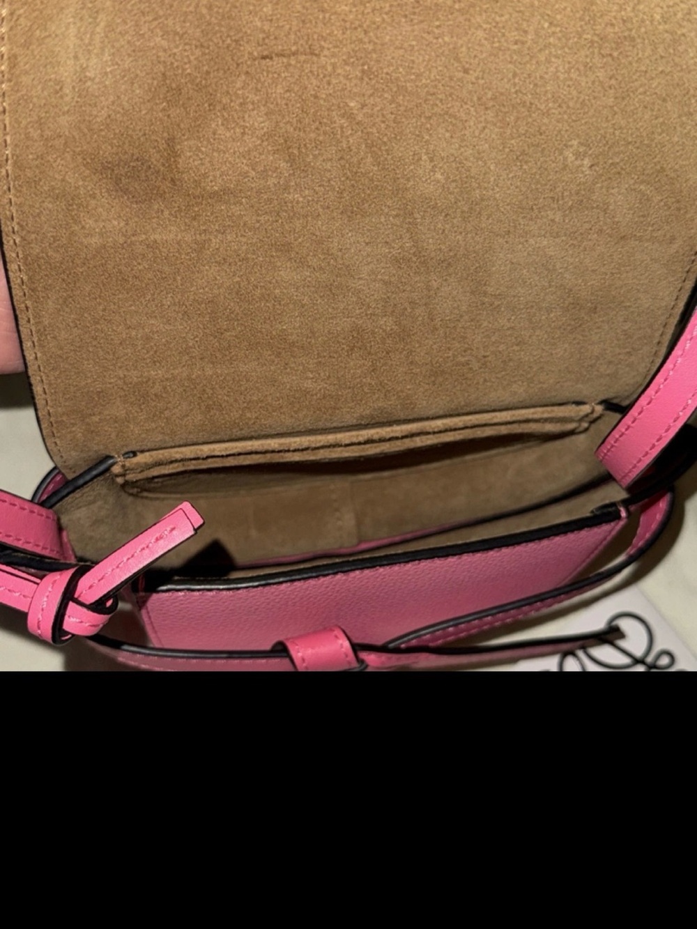 Loewe Pink Gate Mini Leather Crossbody - Picture 3 of 3